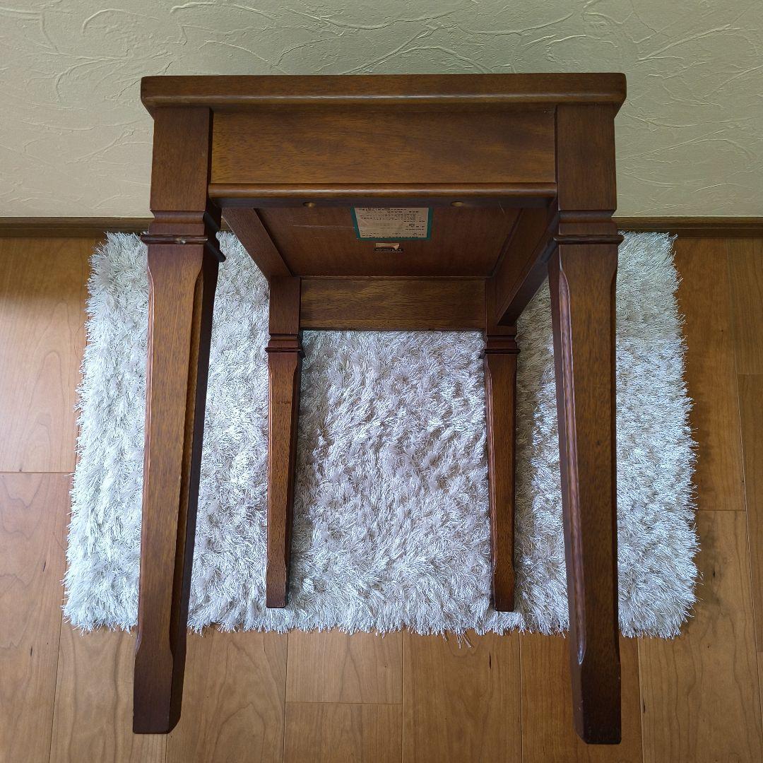 マルニ　地中海　ネスト/サイドテーブル　ブラウン木製　サイドテーブル