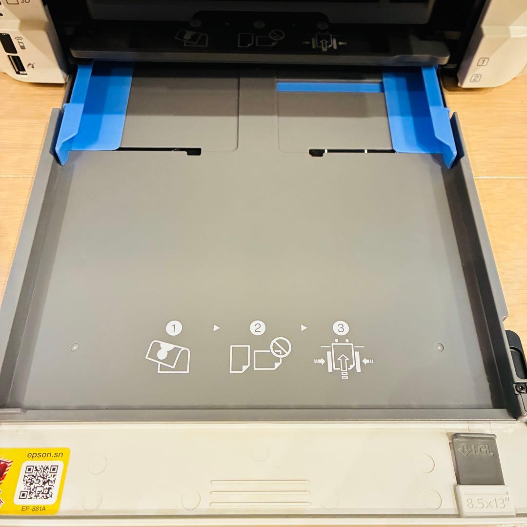 【ジャンク品】EPSON EP-881AW インクジェットプリンター