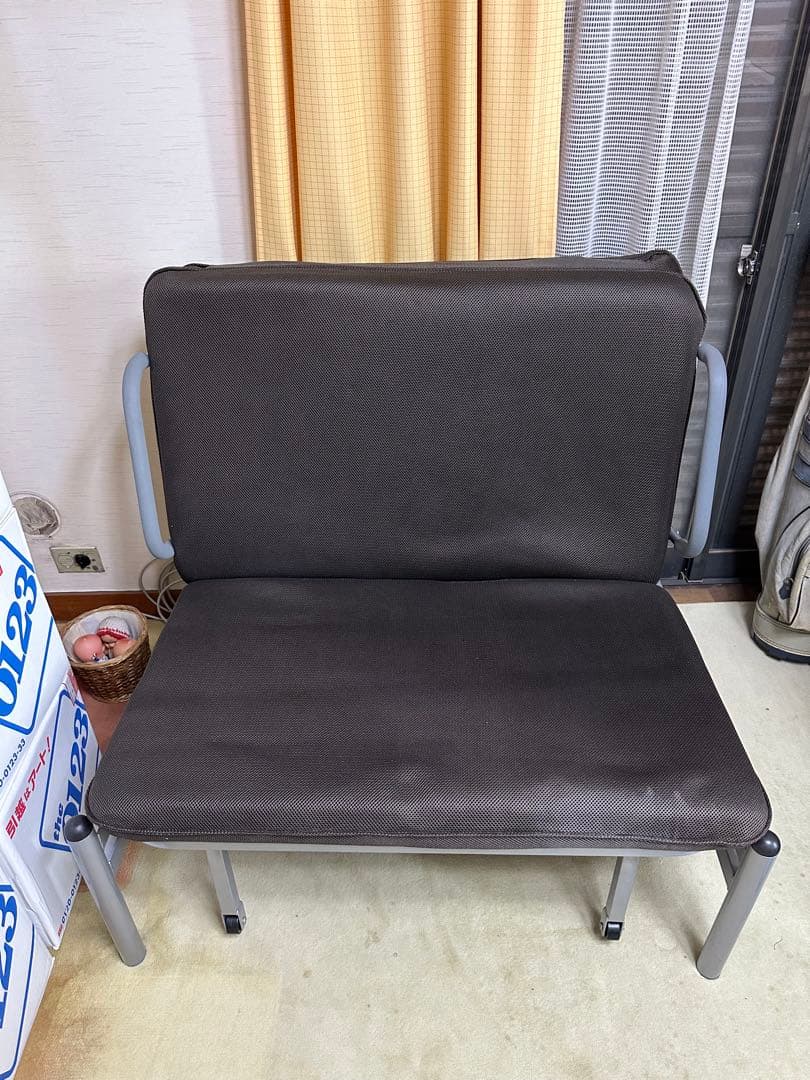 みつこ様【ほぼ新品！早い者勝ち！】ダークブラウン 折りたたみベッド