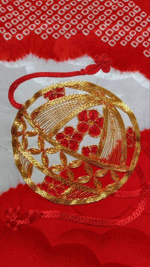 RK400アンティーク子供着物着丈97センチ裄丈46センチめちゃくちゃ綺麗正絹