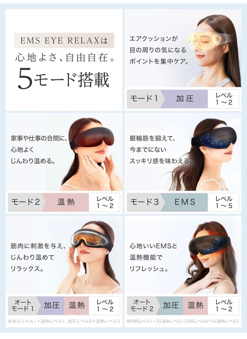 NIPLUX アイマッサージャー ブラック