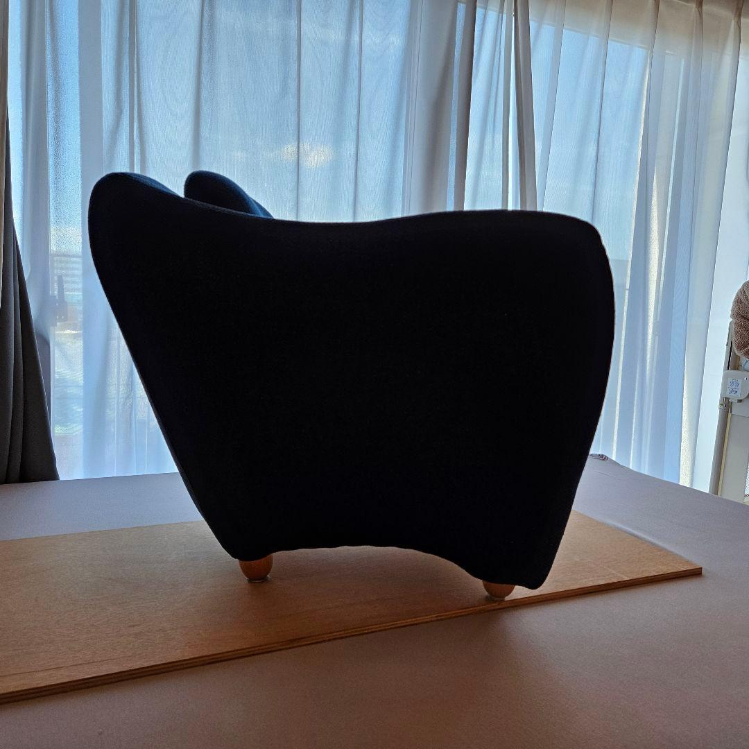 【美品】MINI MILLER ARM CHAIR Navy