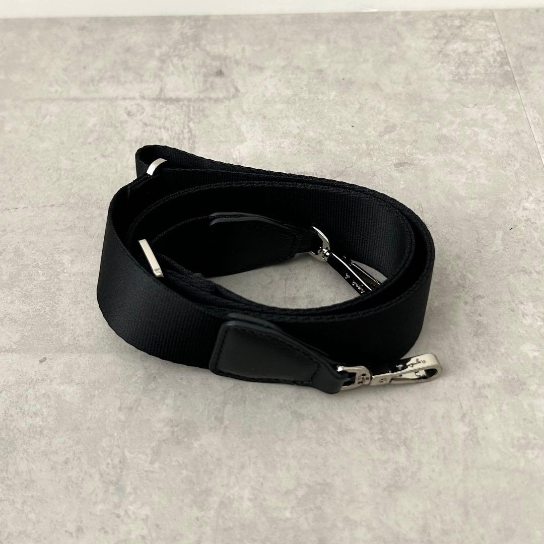 【美品✨️】agnes b コンパクトナイロンショルダーバッグ ブラック