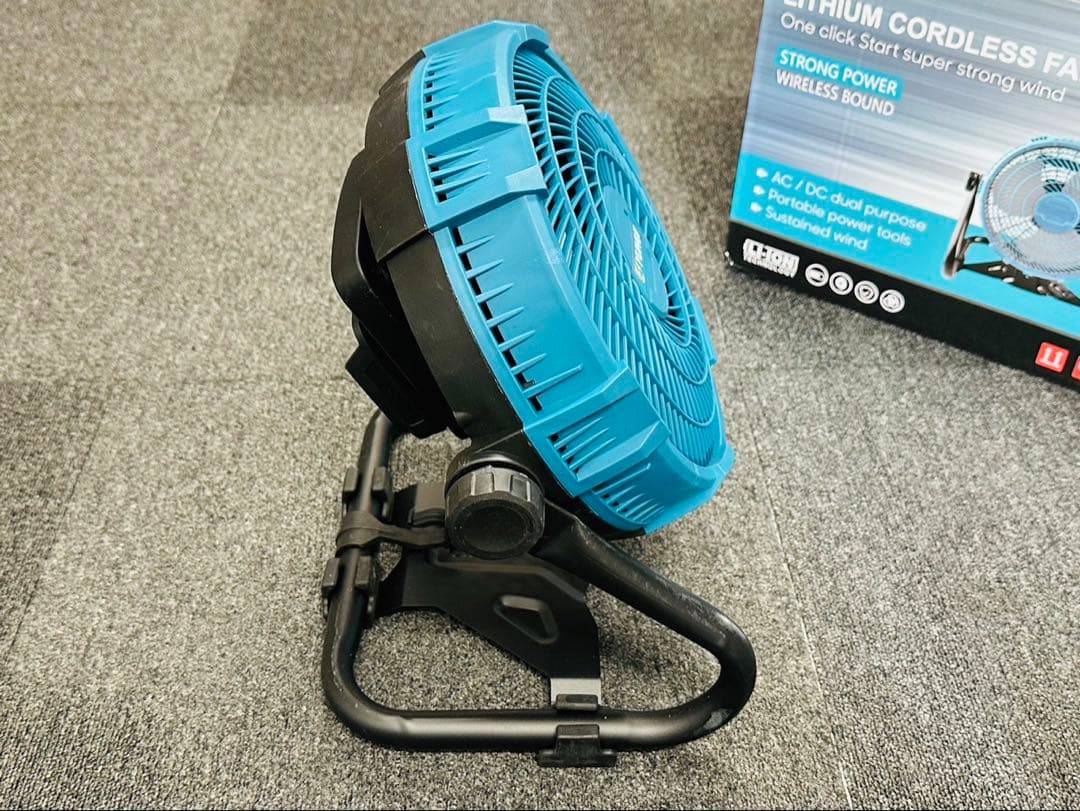 携帯扇風機 卓上扇風機 12インチ充電式 キャンプ アウトドア マキタ18V互換