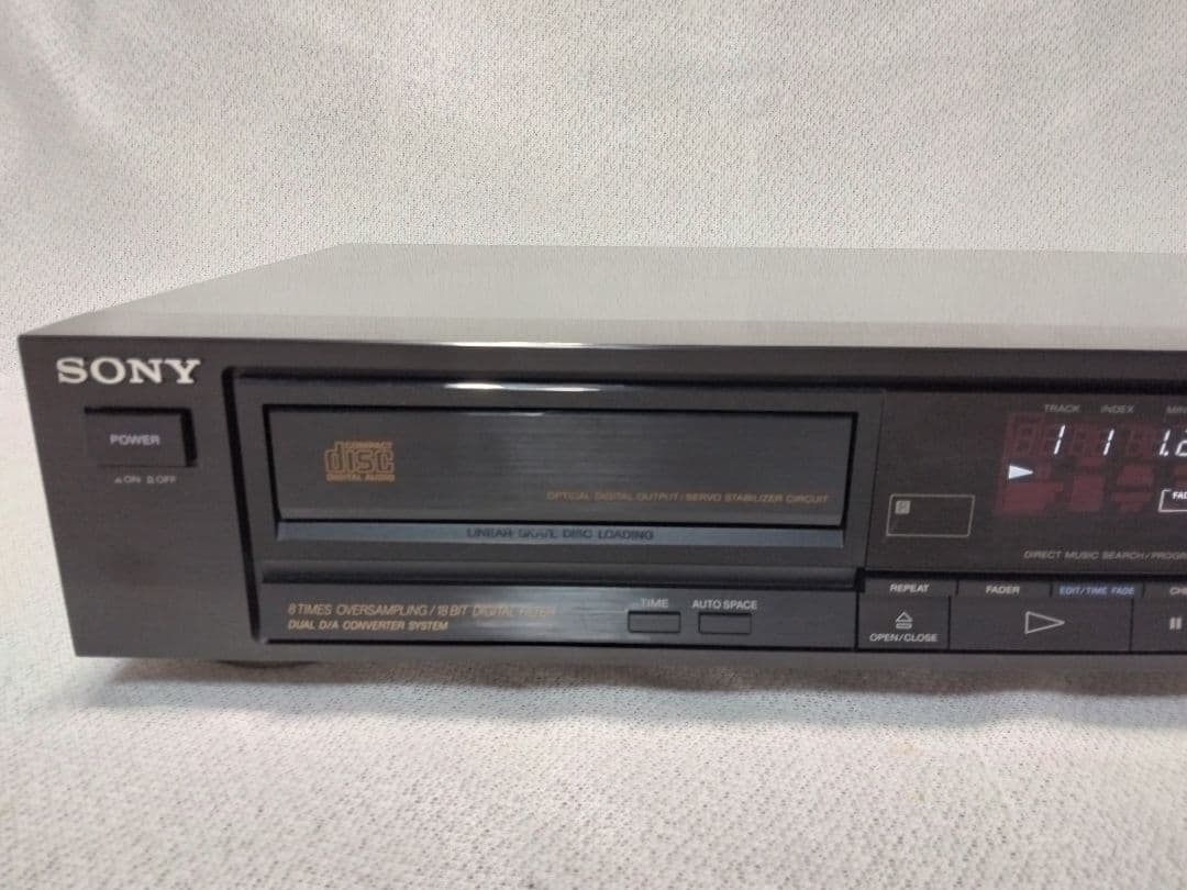 SONY CDP-770 CDプレーヤー　CDデッキ
