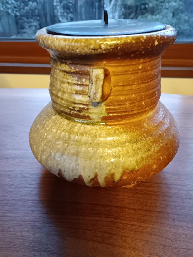 信楽焼　水差し