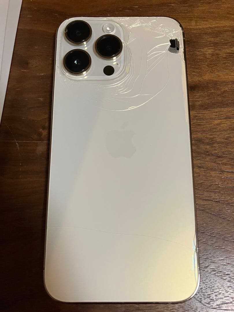 iPhone14 Pro Max 256GB SIMフリー　背面割れあり