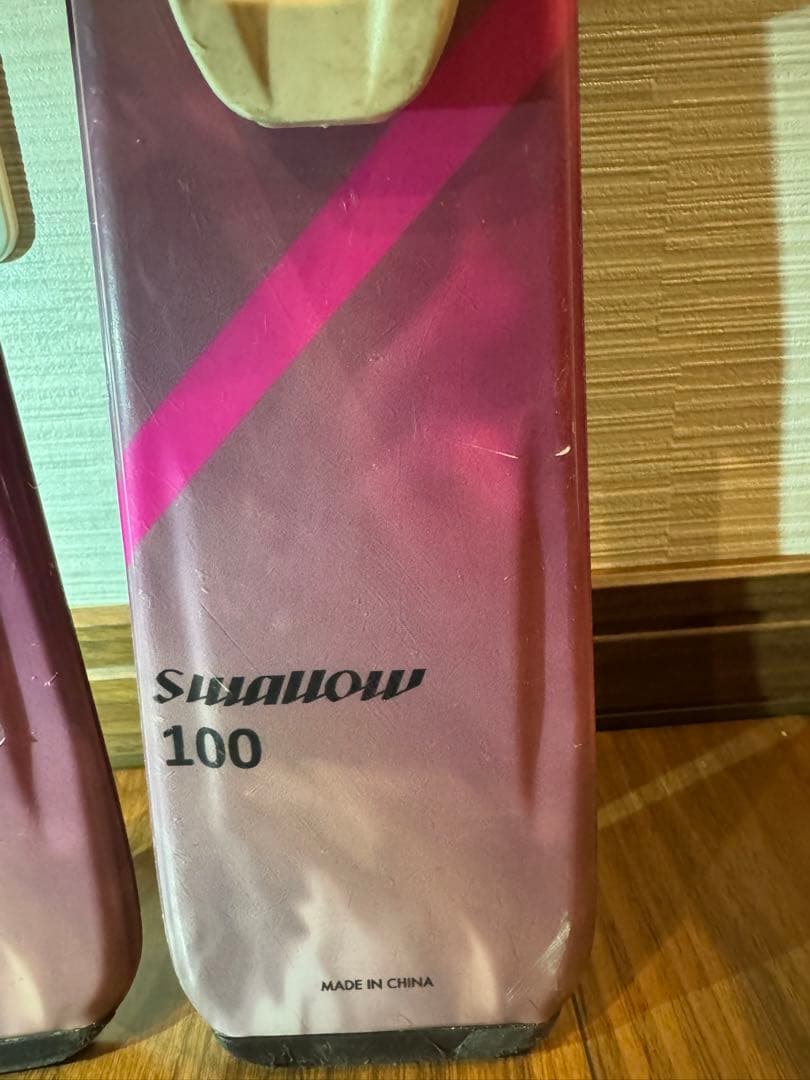 スワロースキー板100cmスラロームストック80cmヘルトスキーブーツ20cm