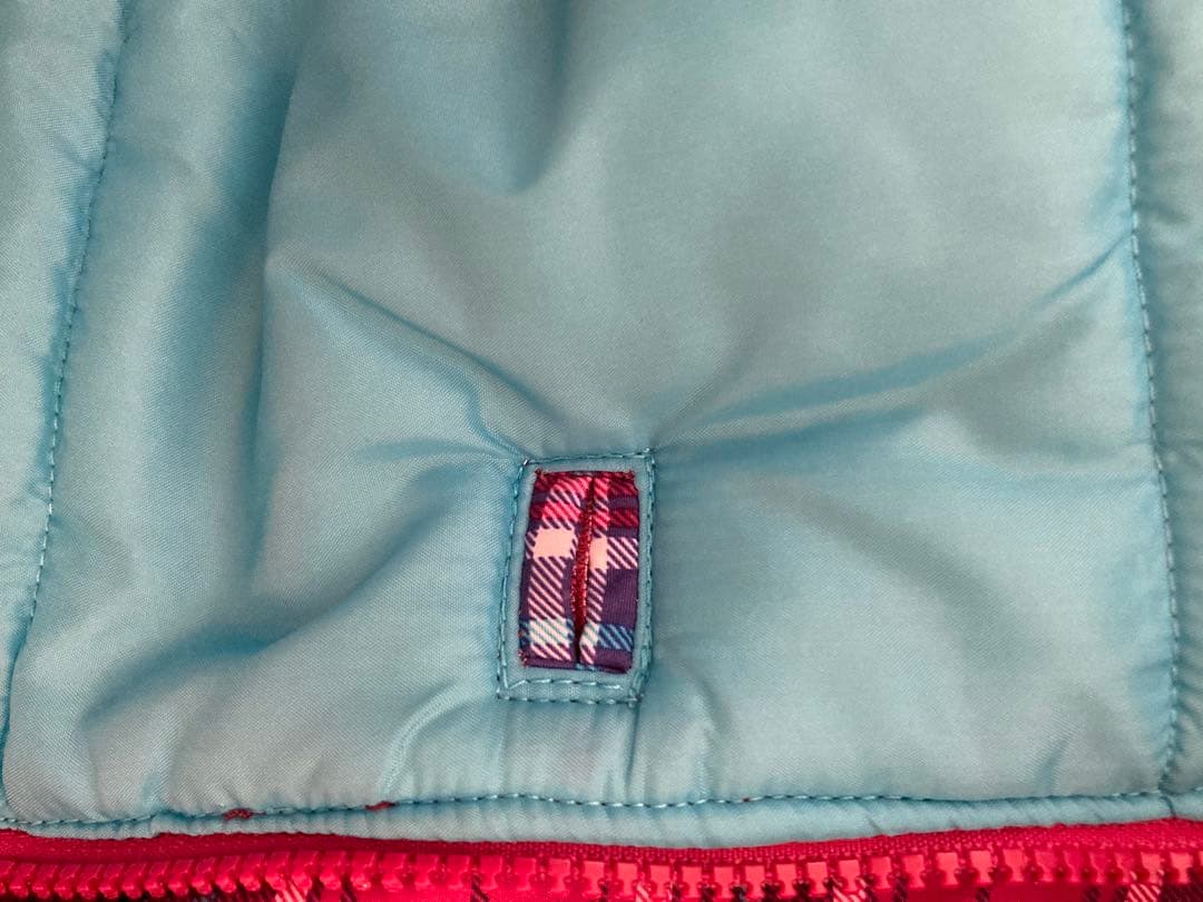 Burton スノーボードウェア M 赤/青チェック　調整可能パンツS ブラック