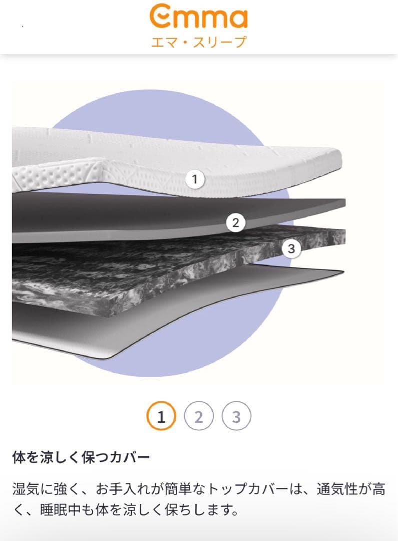 エマスリープ 敷布団 プレミアム　三つ折り シングル　✨新品　未使用品✨在庫2点