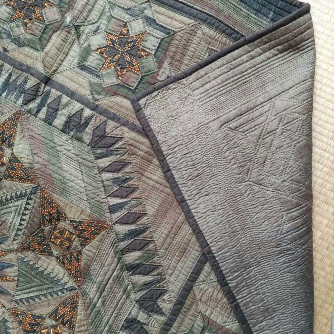 ハンドメイド　パッチワーク　タペストリー