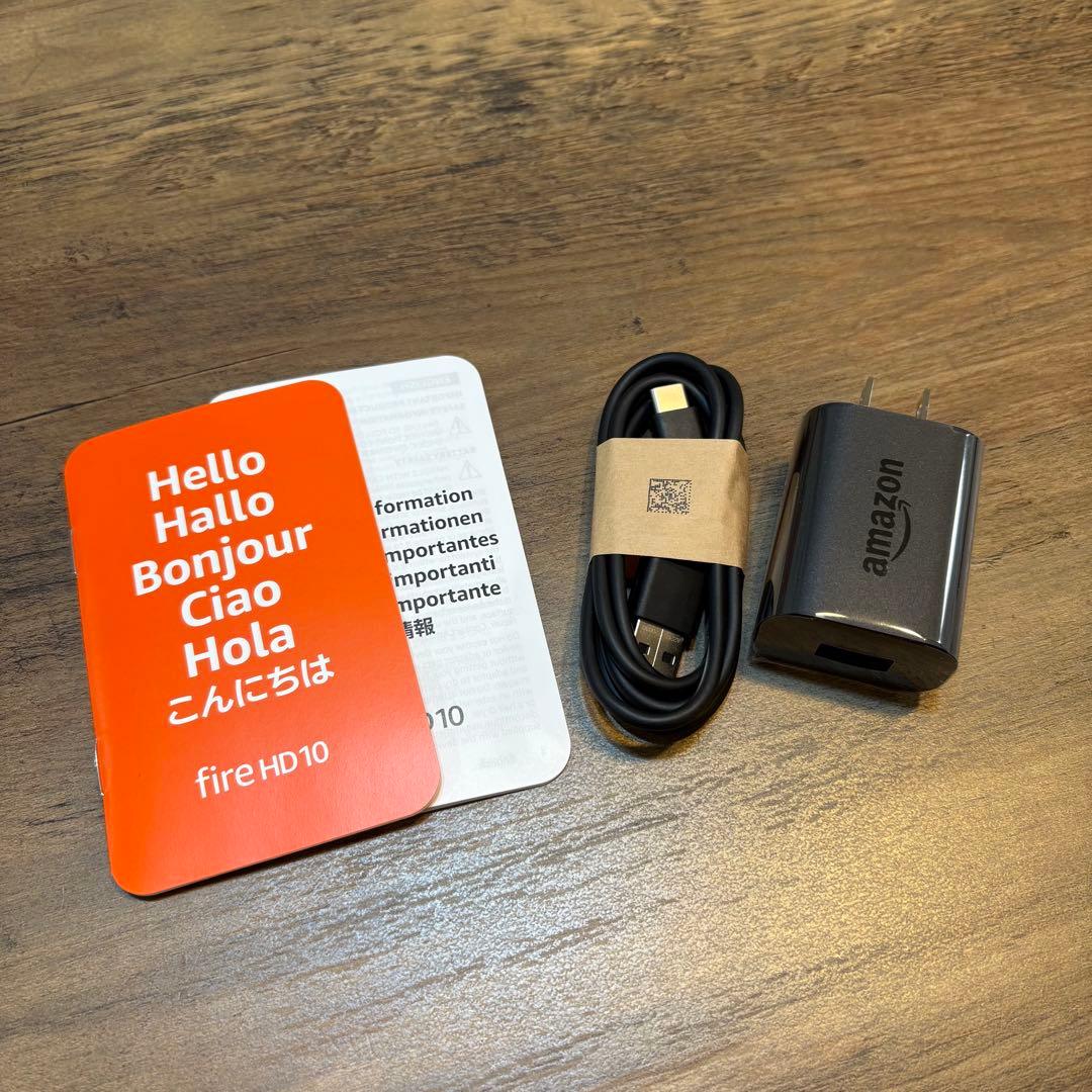 Fire HD 10 タブレット 10.1 本体 32GB オリーブ カバー付き