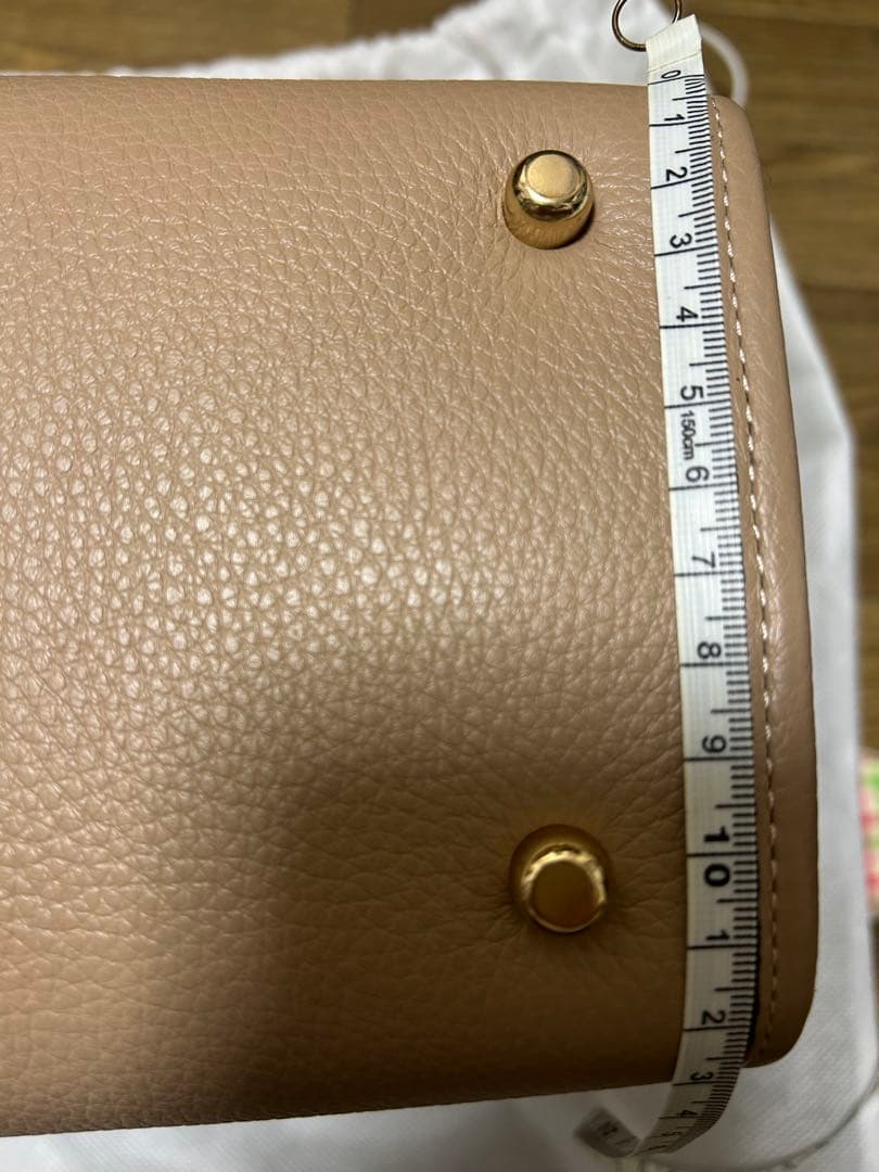 COACH ベージュ トートバッグ ショルダー付き