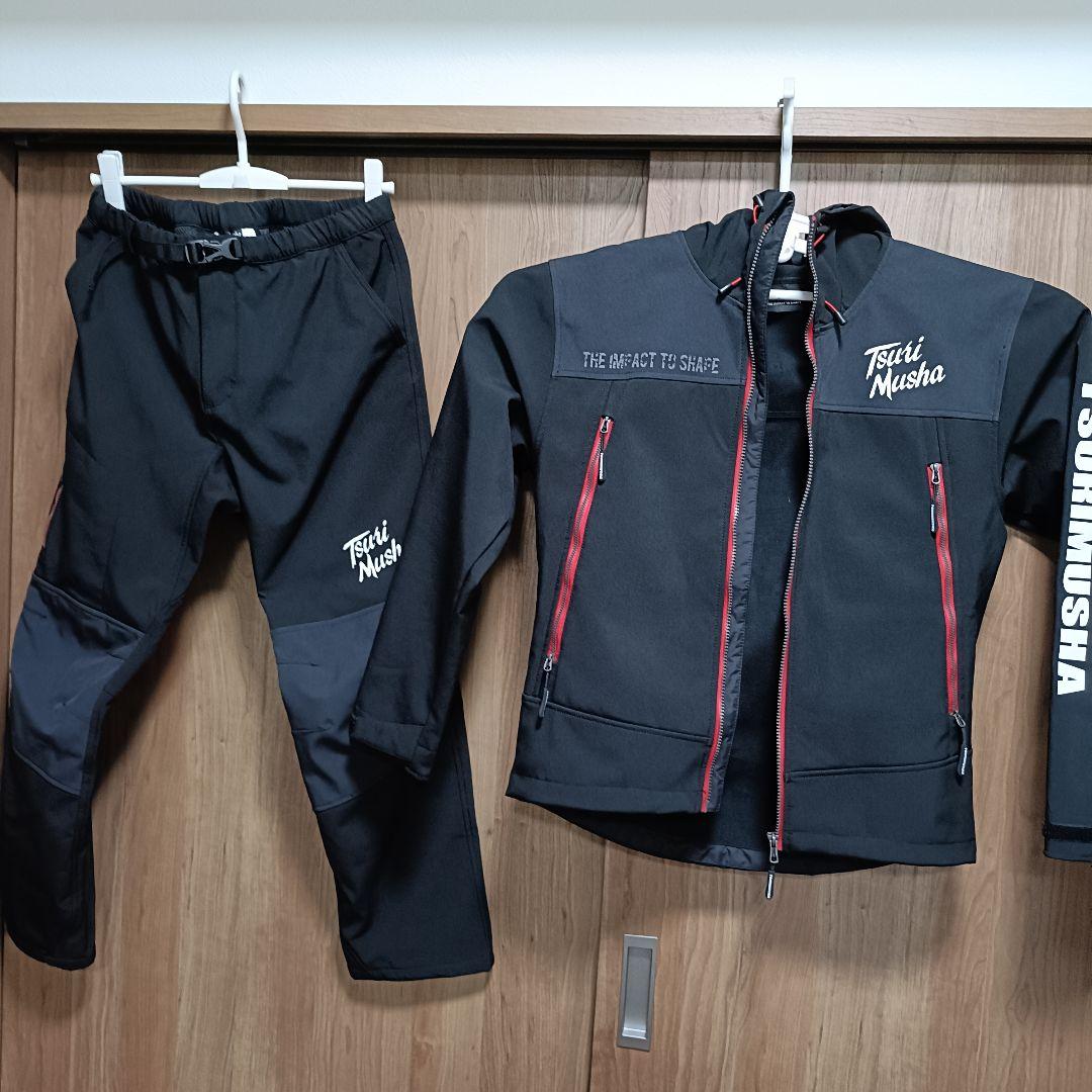 釣武者 3Dストレッチウィンドガードスーツ 【新品】