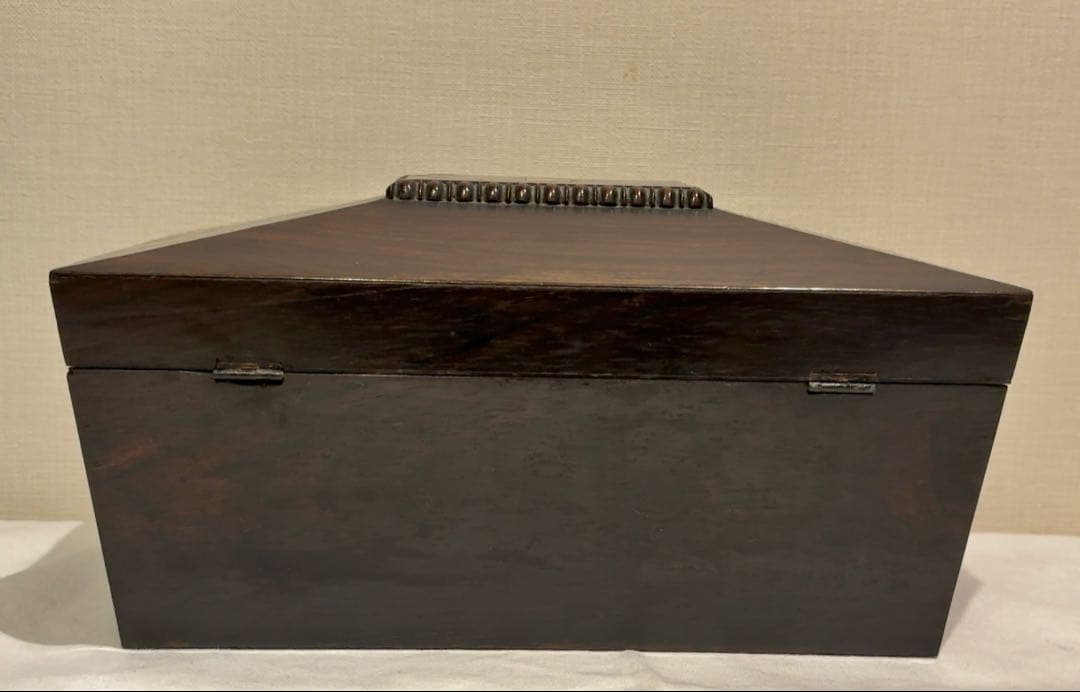 イギリスアンティーク ティーキャディー