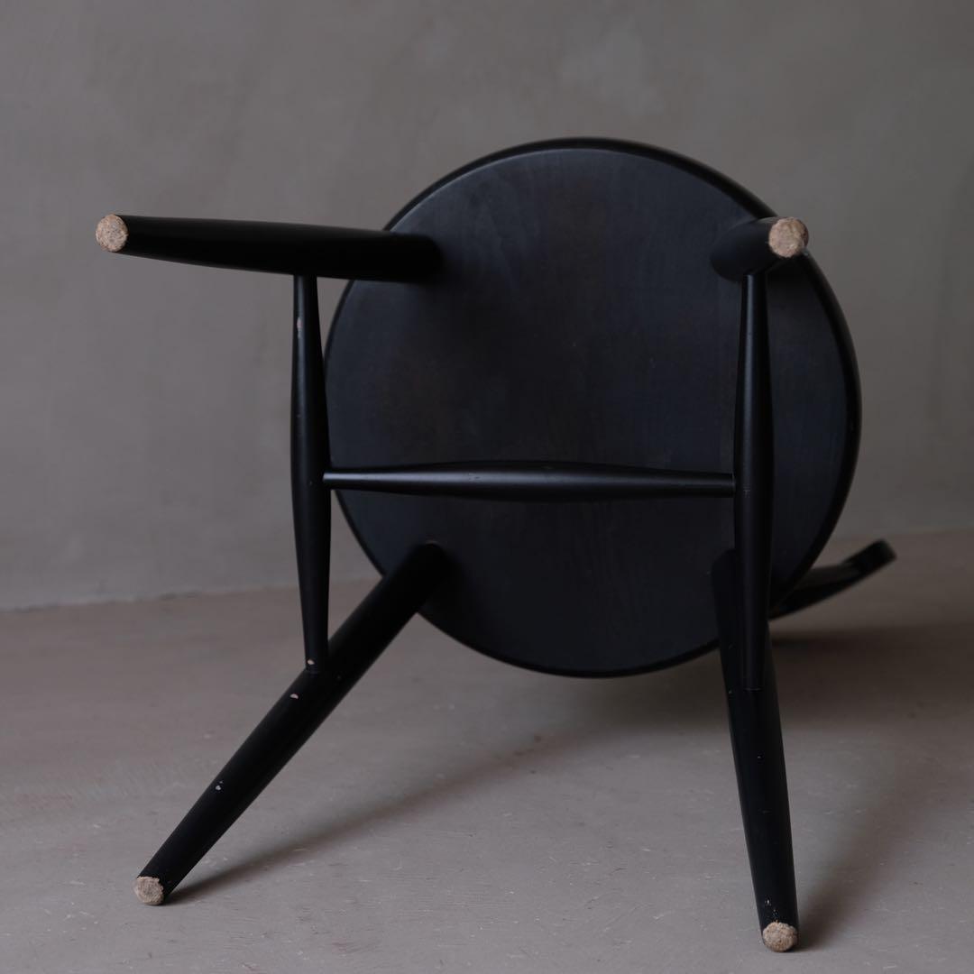 秋田木工 木製ウィンザーチェア B　ダイニングチェア 椅子 ヴィンテージ レトロ