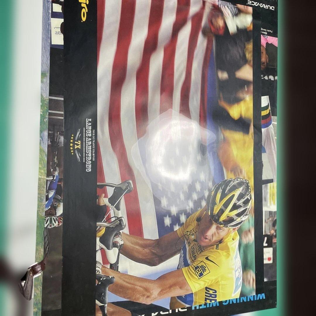 カフェや店舗に ツールドフランス　b2 シマノ trek NIKE ランス