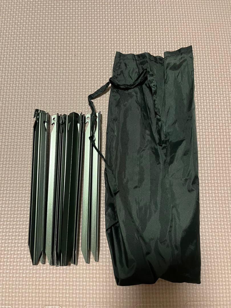 バンドックソロ ティピー タープ、グランドシート、テンマクインナーテント付