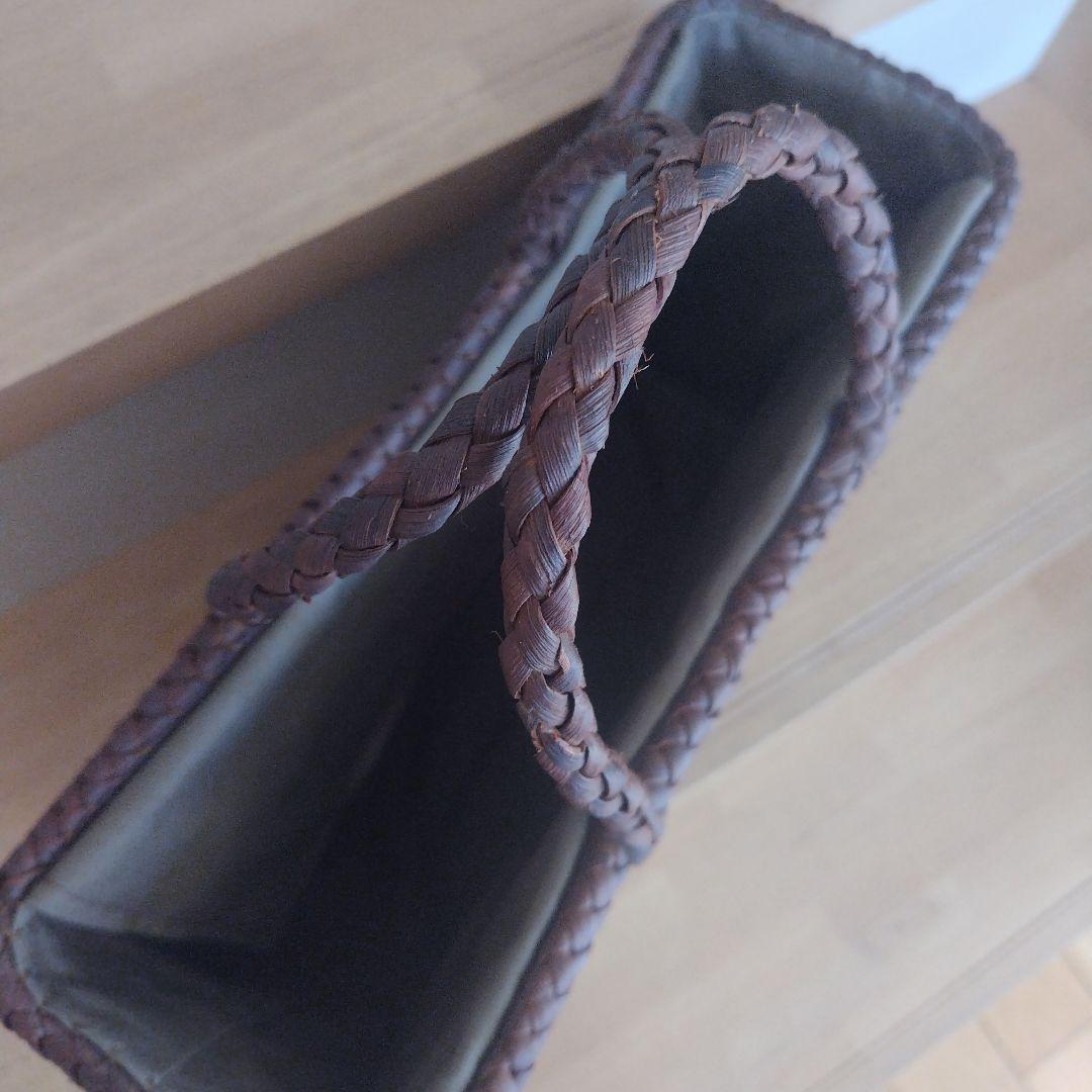 国産　山葡萄かごバッグ