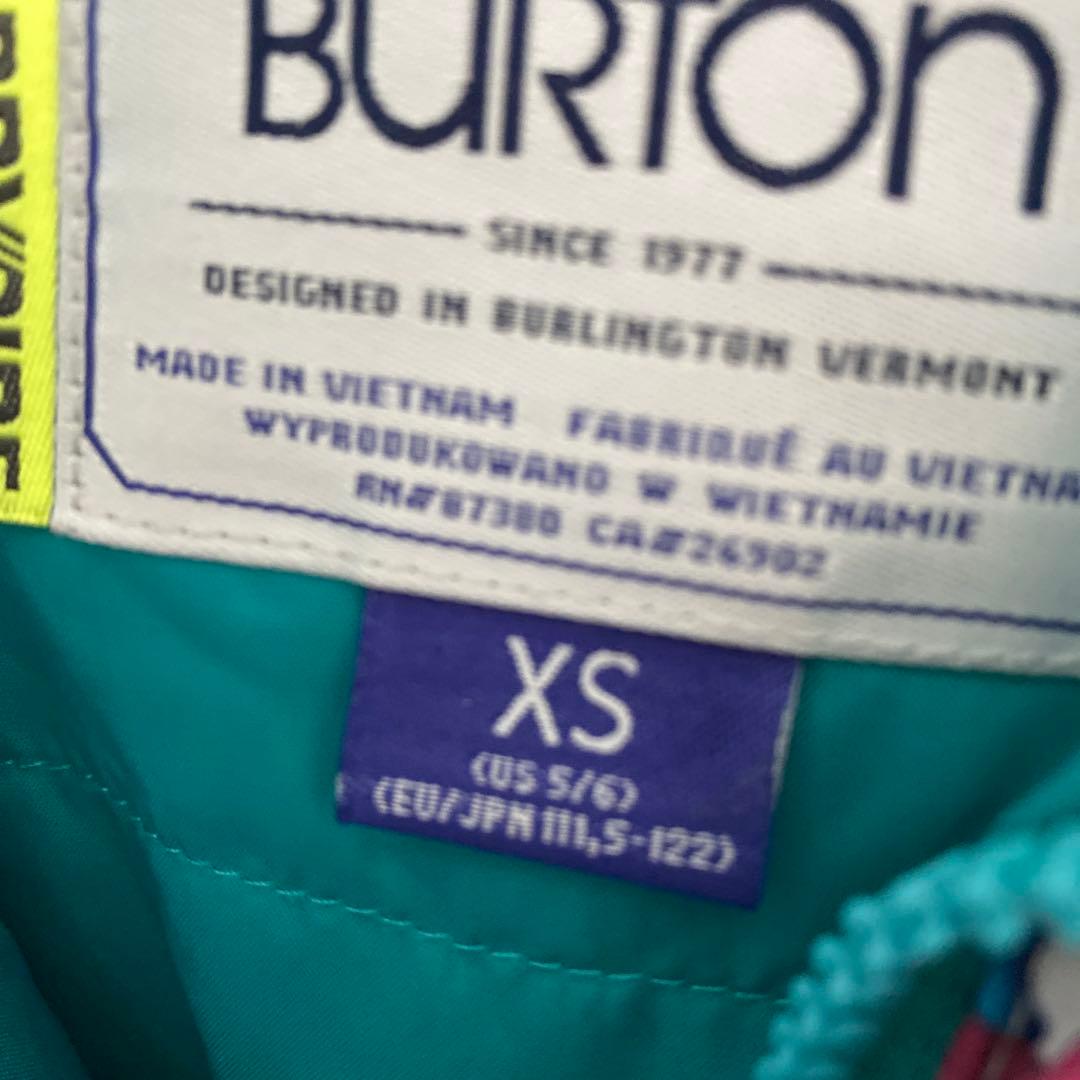 【120cm】 BURTON キッズ スノーボードウエア バートン