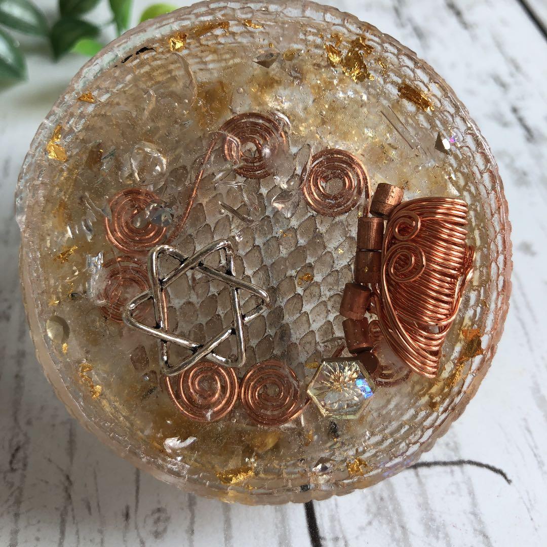 金運　オルゴナイト　コブラ　蛇