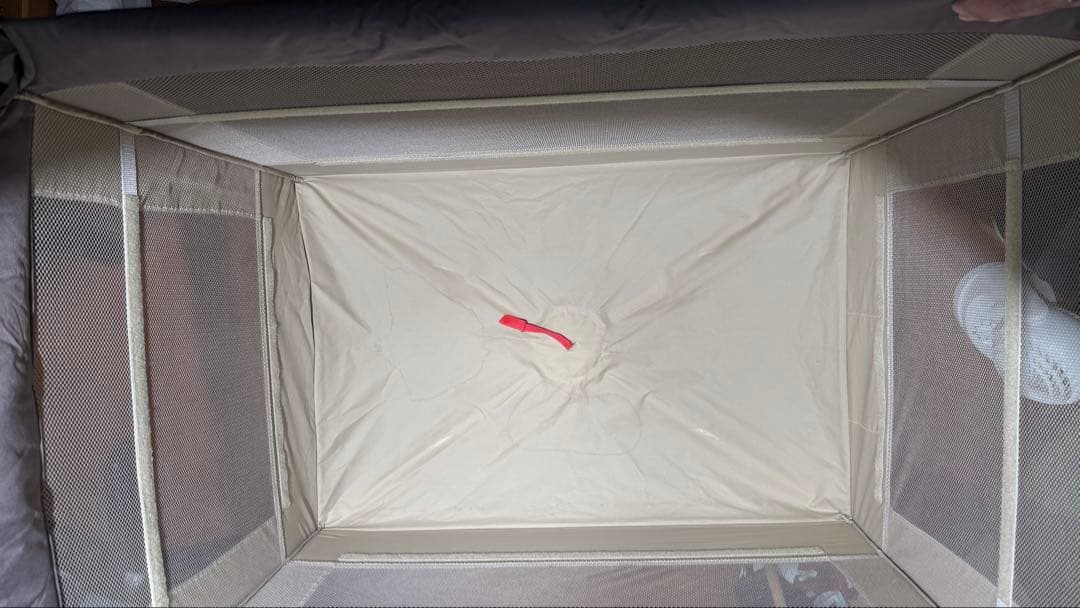 アップリカ ココネルエアープラスAB ベッド+防水シーツ付き