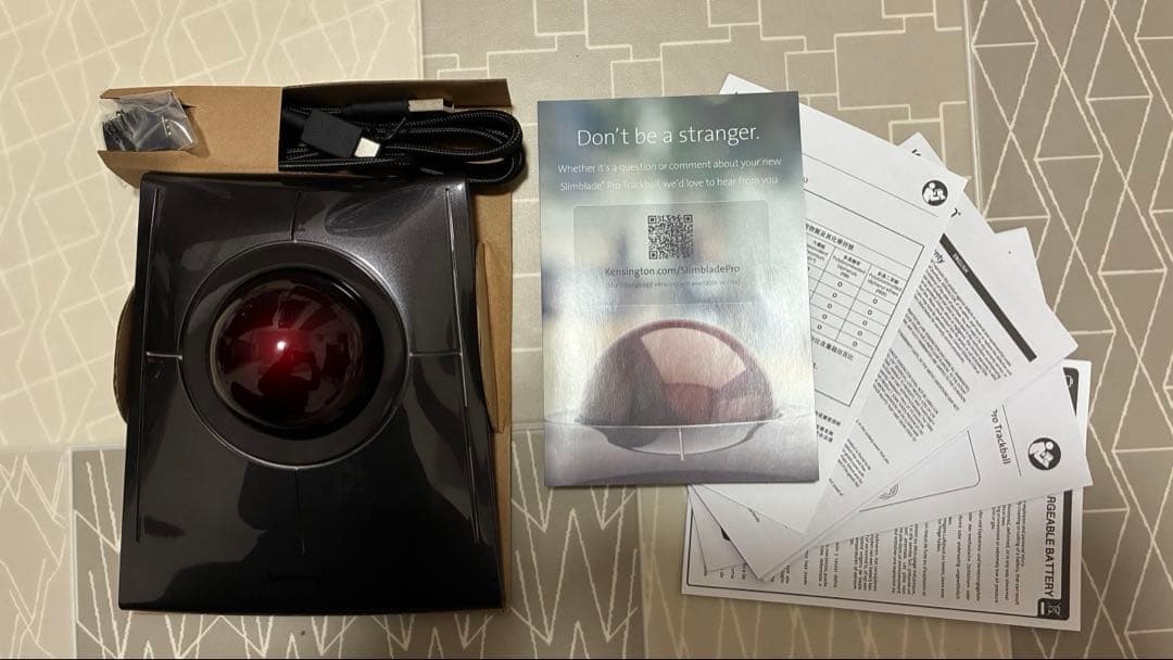 スマホ・タブレット・パソコン slimblade pro trackball