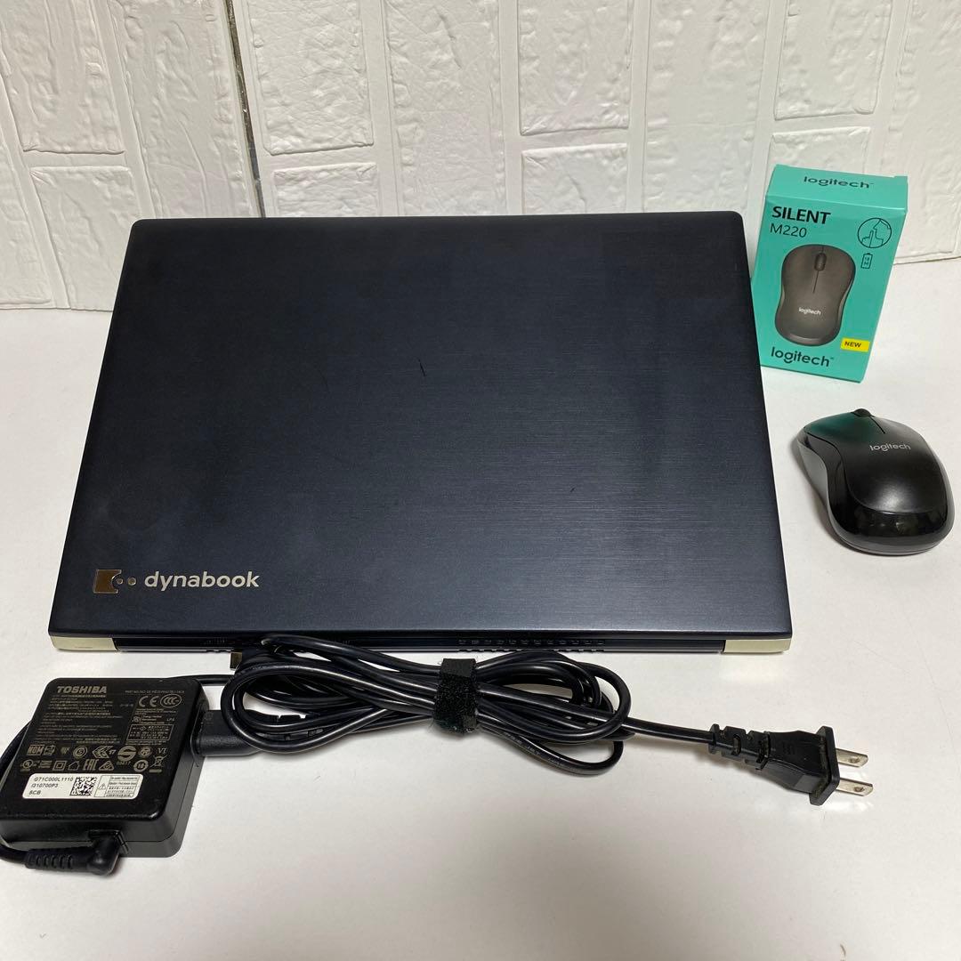Windows11 オフィス2024年　高速起動SSD 美品　東芝ノートPC