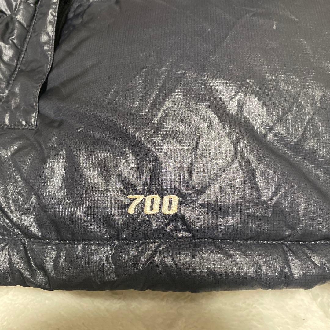 ノースフェイスベスト黒700