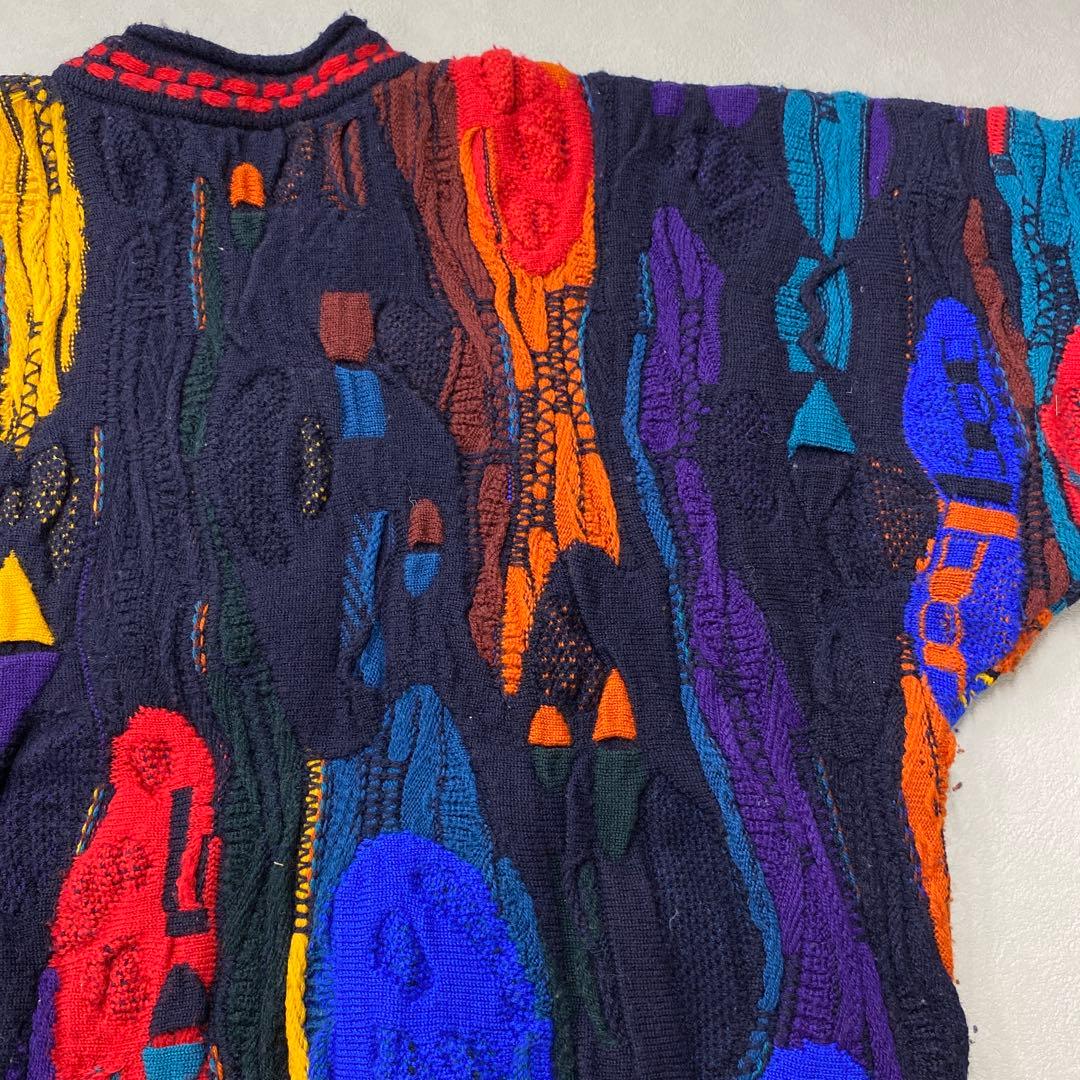 N311◯ COOGI クージー 3Dニット カラフルニットMサイズ