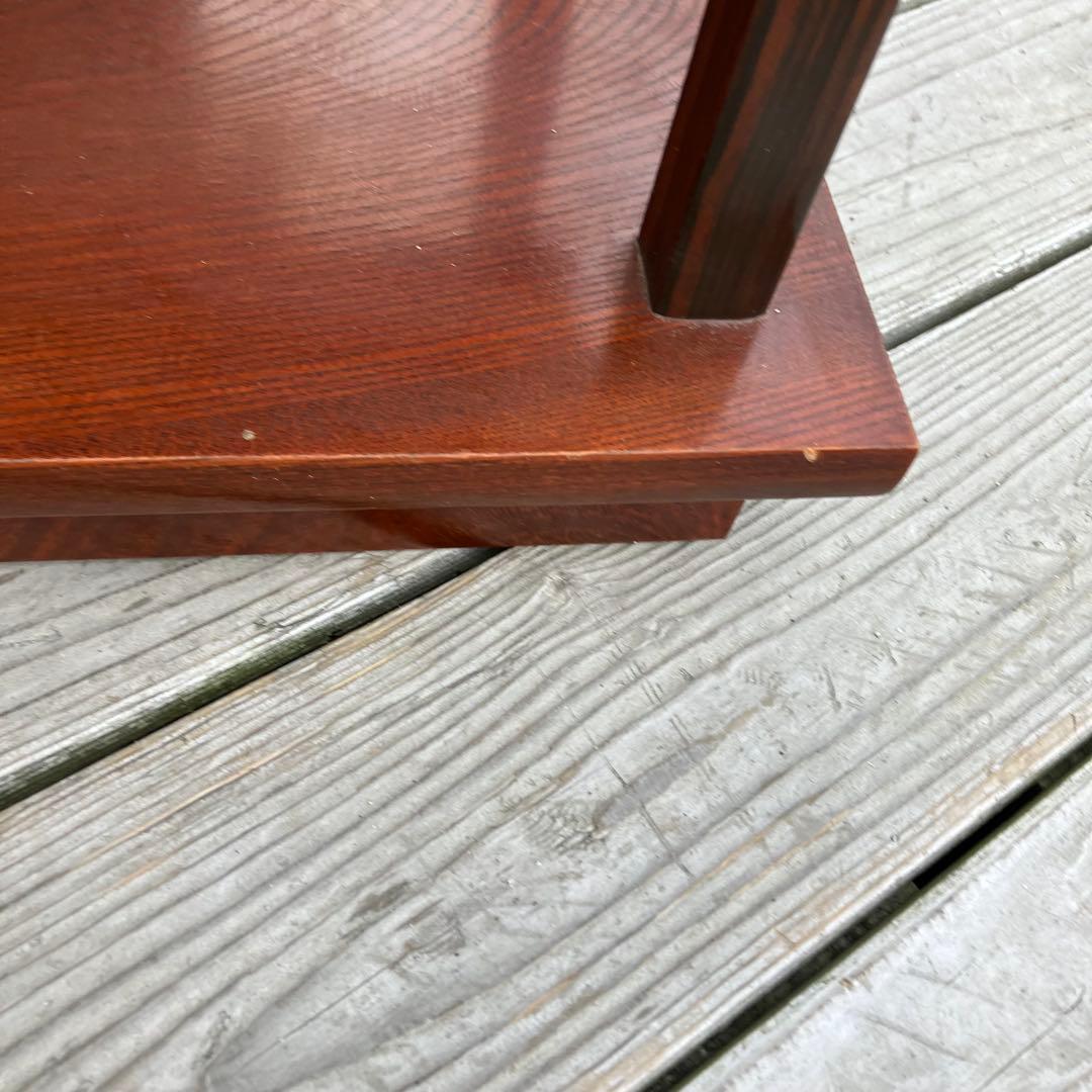 昭和レトロ 木製 階段箪笥 飾り棚 茶箪笥 サイドボード 古家具 ビンテージ