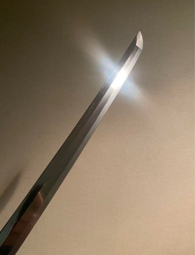 玉鋼製包丁　鑑賞用美術研磨。両鎬　鮪包丁　刺身包丁　黒檀柄　尺2〜5寸