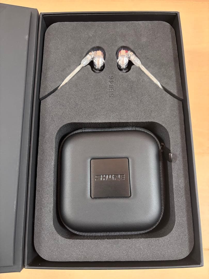 SHURE SE846 GEN2 (2世代)クリア　カスタムイヤホン