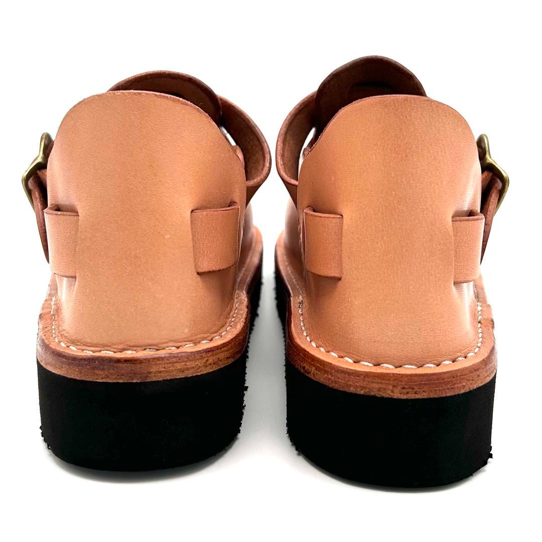 111 定価48000円 アールアトリエ 牛革 シューズ ビブラムソール