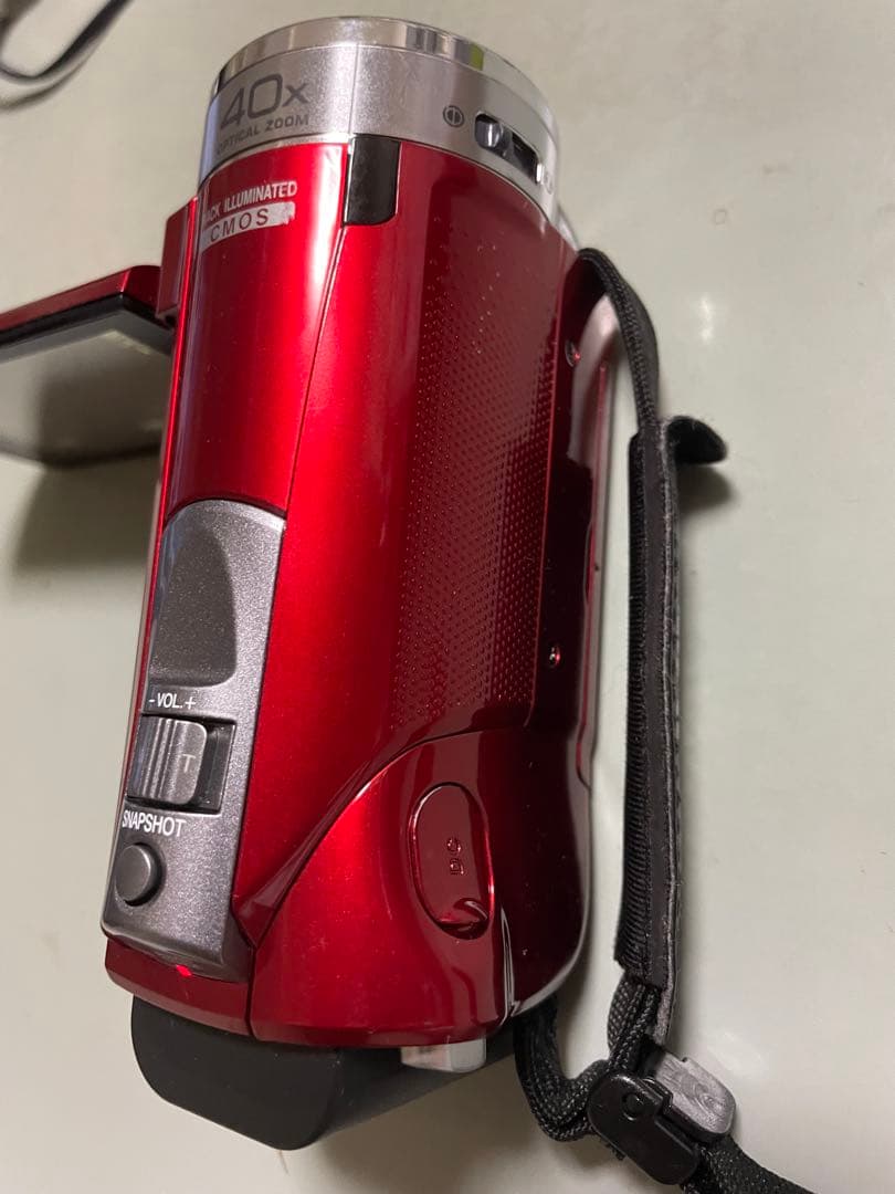 JVC フルHD ビデオカメラ 40倍ズーム　ほとんど使用なし