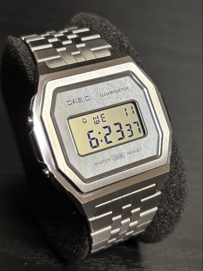 CASIO A1000D-7 メッキ無し5連ベルA1000 箱無し