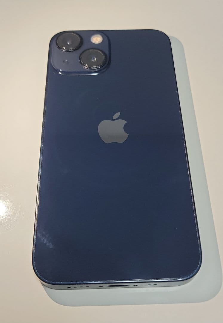 iPhone 13mini 128GB ミッドナイト、箱、ガラスフィルム、ケース