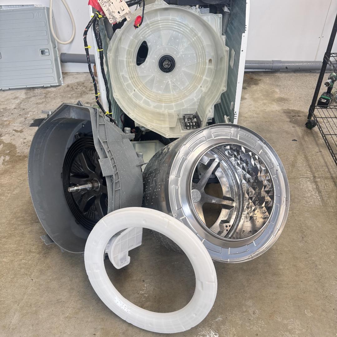 東京23区送料無料　美品分解清掃済み　パナソニックドラム型洗濯乾燥機2018年製