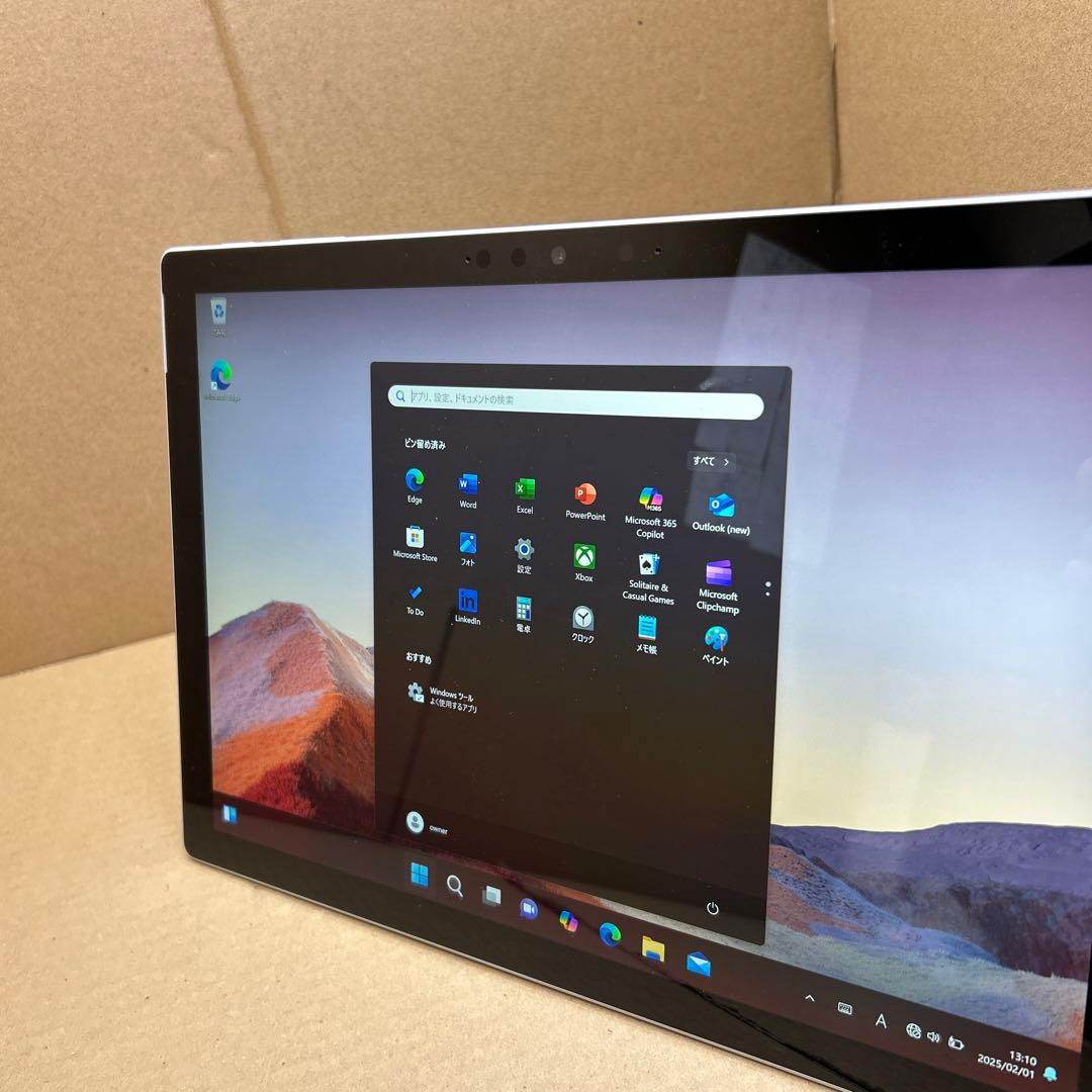 マイクロソフト Surface Pro 7 8GB / 128GB