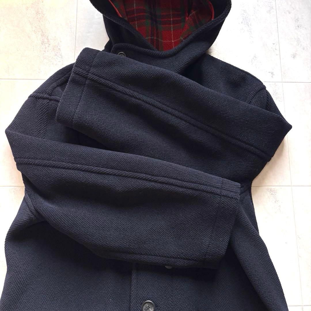 【入手困難】バラクータ×ムーアブルック ヘリンボーン ダッフル ウール 100%