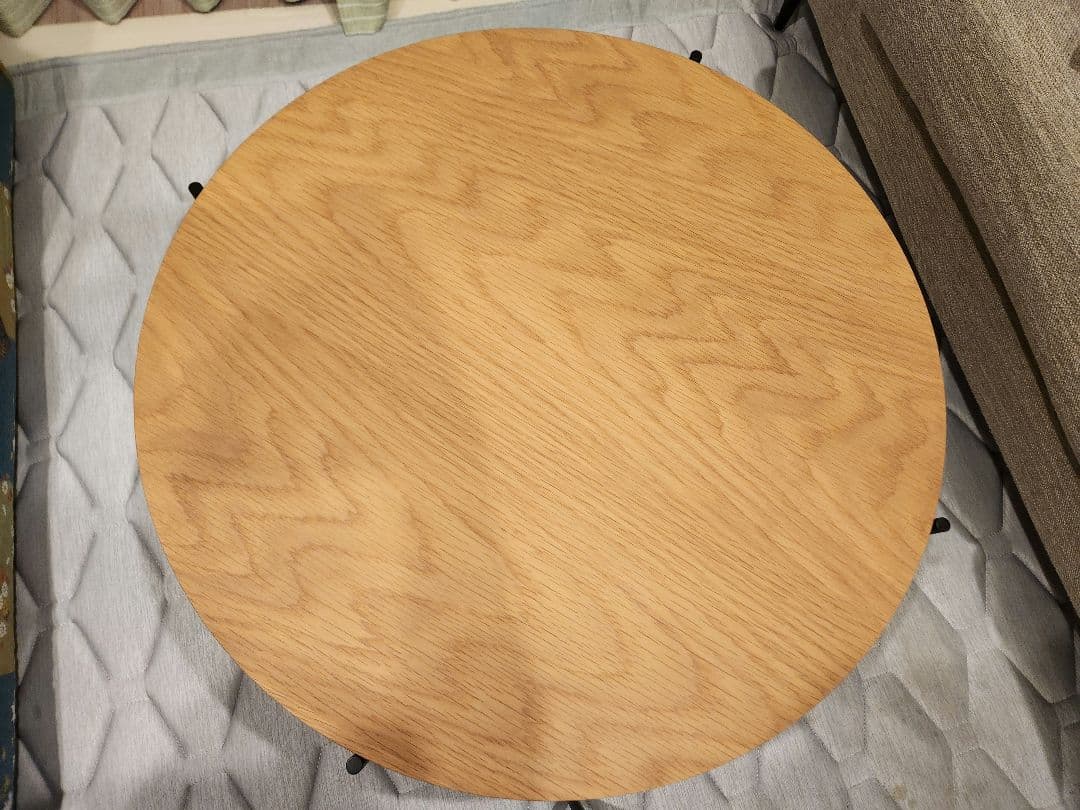 ニトリ 円形テーブルセット ニトリ ヴェルカー7050LBR