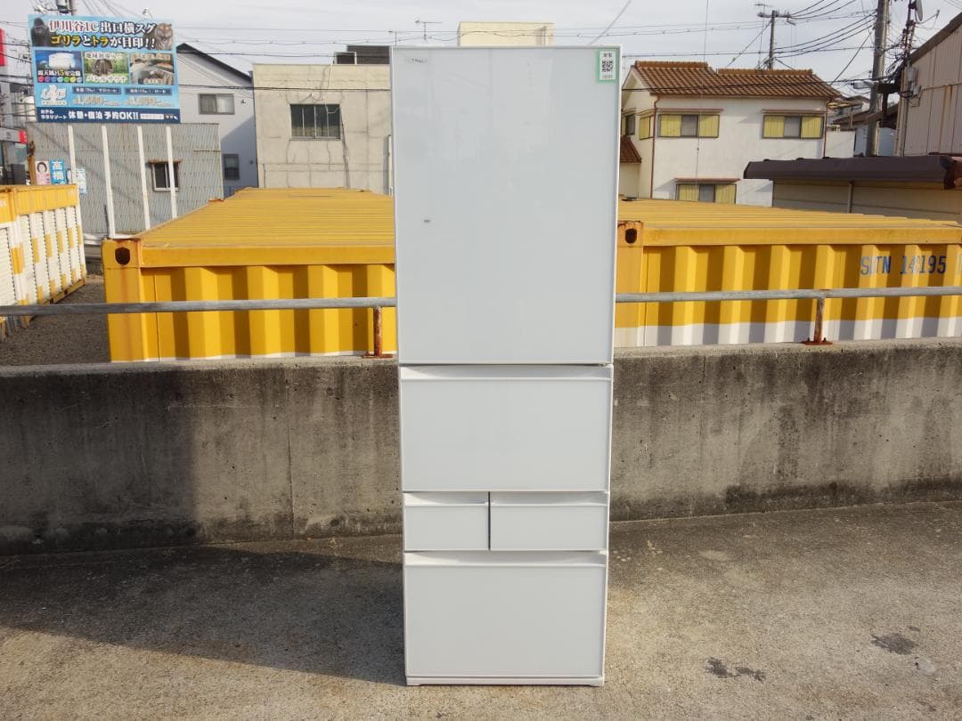 【中古】M▽東芝 冷蔵庫 411L 2021年 5ドア (35020)