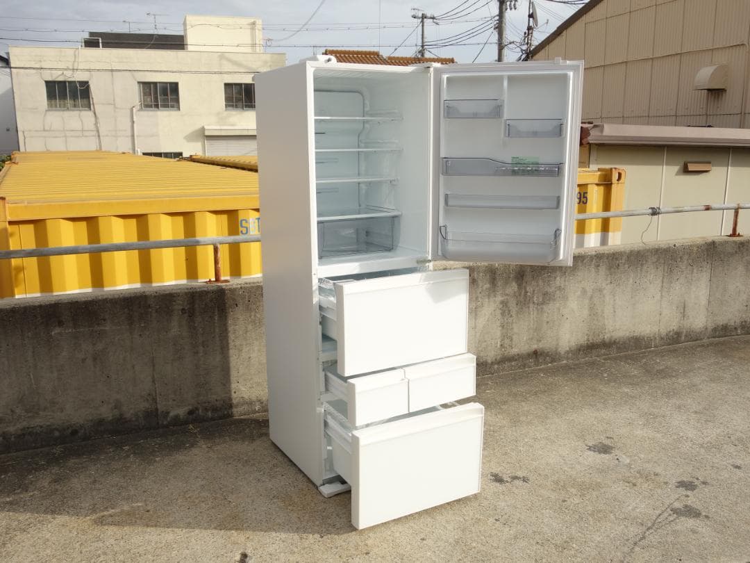 【中古】M▽東芝 冷蔵庫 411L 2021年 5ドア (35020)