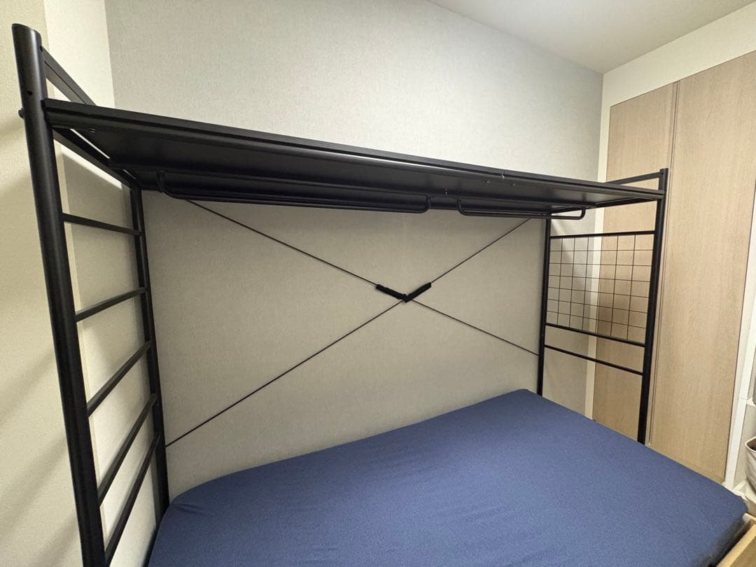 【東京引き取りのみ】ハンガーシェルフ　スパジオーソ　ベッド収納　ベッド上収納