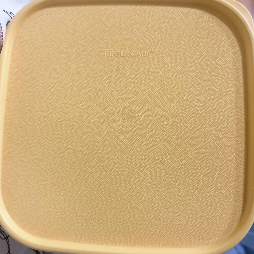 【Tupperware】ピクニックセット　イエロー（中古）