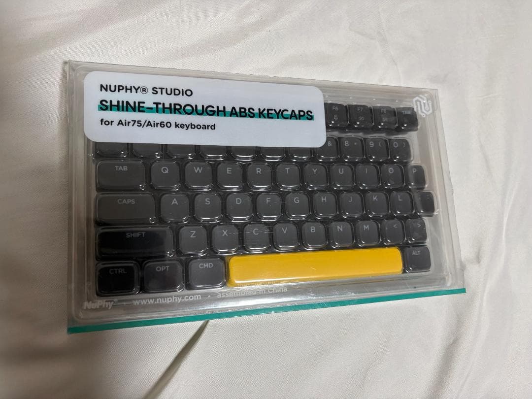 NuPhy Air75 V2 Wisteria 本体＋アクセサリセット