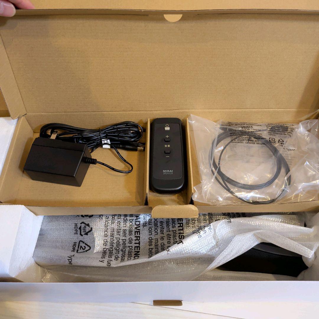 新品 サウンドファン　ミライスピーカー・ステレオ　SF-MIRAIS6