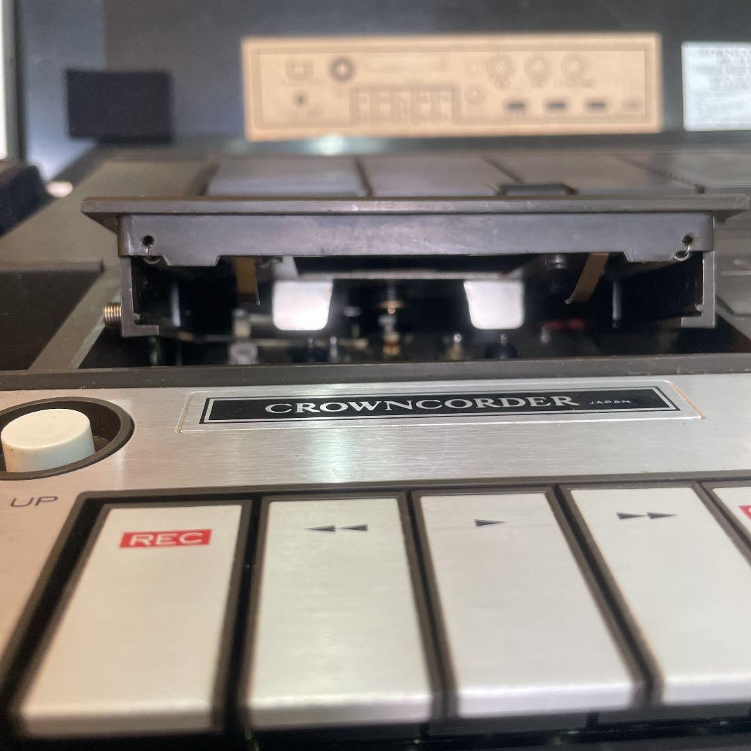 CROWNCORDER  昭和レトロ　アタッシュケース型