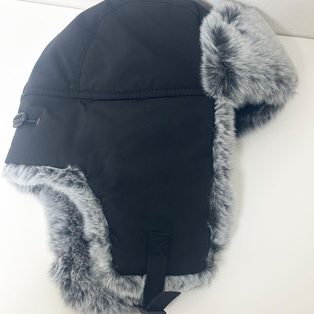 Carhartt カーハート フライトキャップ テキスタイルボディ ブラック