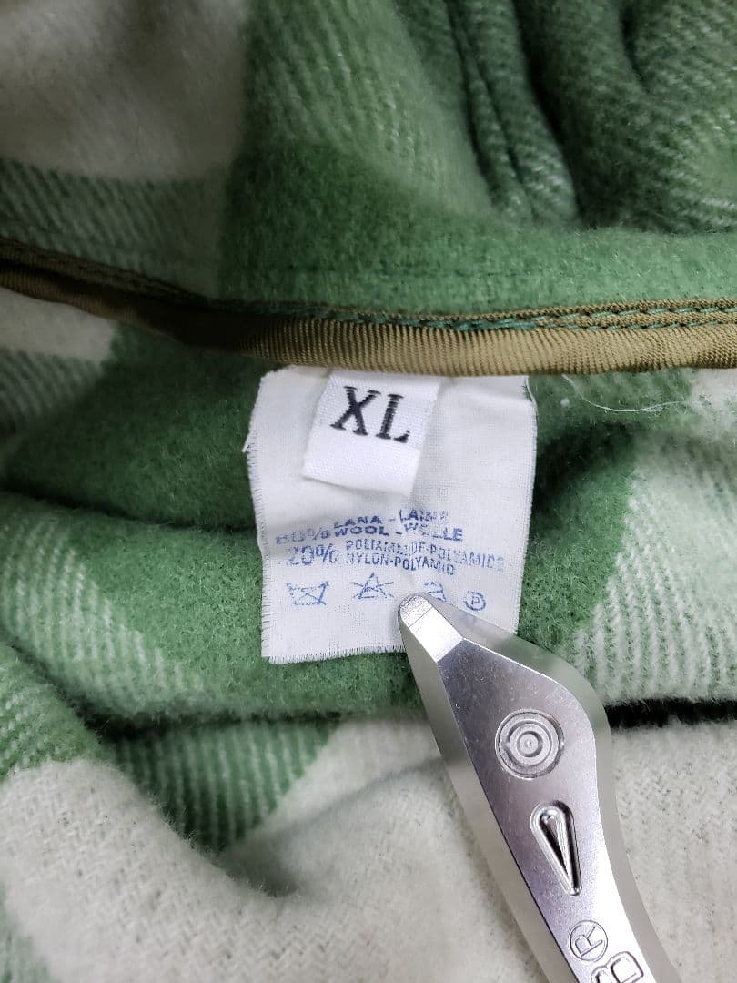 RAYBEST ウールダッフルコート　XL グリーン